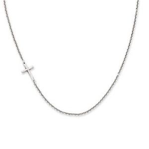 James Avery Horizon cross necklace in Sterling silver